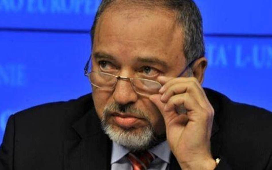 Avigdor Liberman, szef izraelskiego MSZ