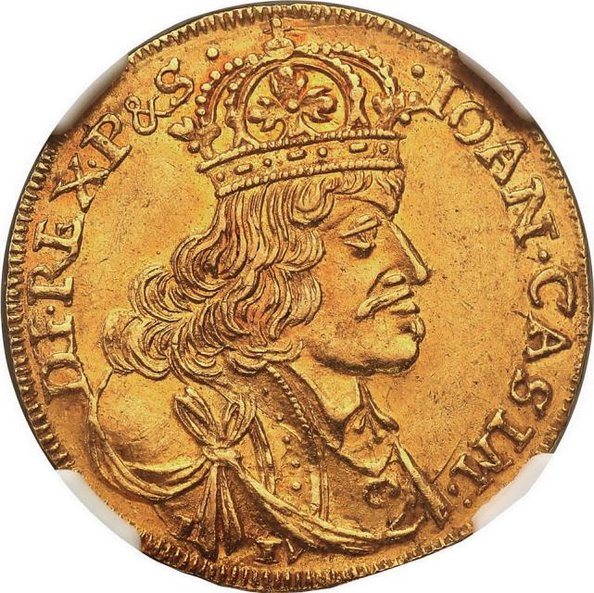 Od 80 tys. zł licytowany będzie dwudukat króla Jana Kazimierza.