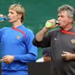 Guus Hiddink z największą gwiazdą reprezentacji Rosji, Pawluczenką