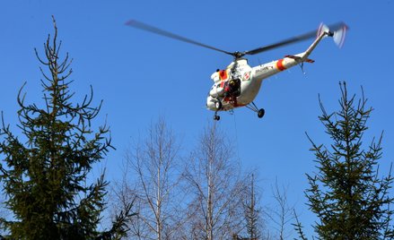 Piorun raził grupę turystów w górach. Trzynaście osób trafiło do szpitali