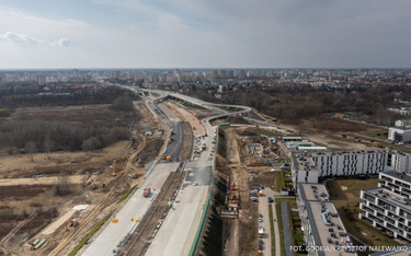 Coraz bardziej opóźniona budowa obwodnicy Warszawy