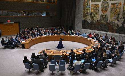 Posiedzenie Rady Bezpieczeństwa ONZ