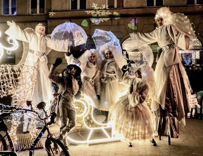 Jarmark, spektakle i widowisko ognia w Parku Czechowickim w Ursusie