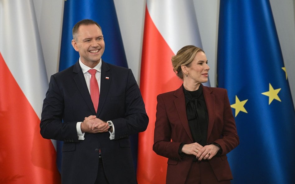 Karol Nawrocki i Marta Nawrocka