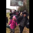 Imigranci przy granicy Polski z Białorusią