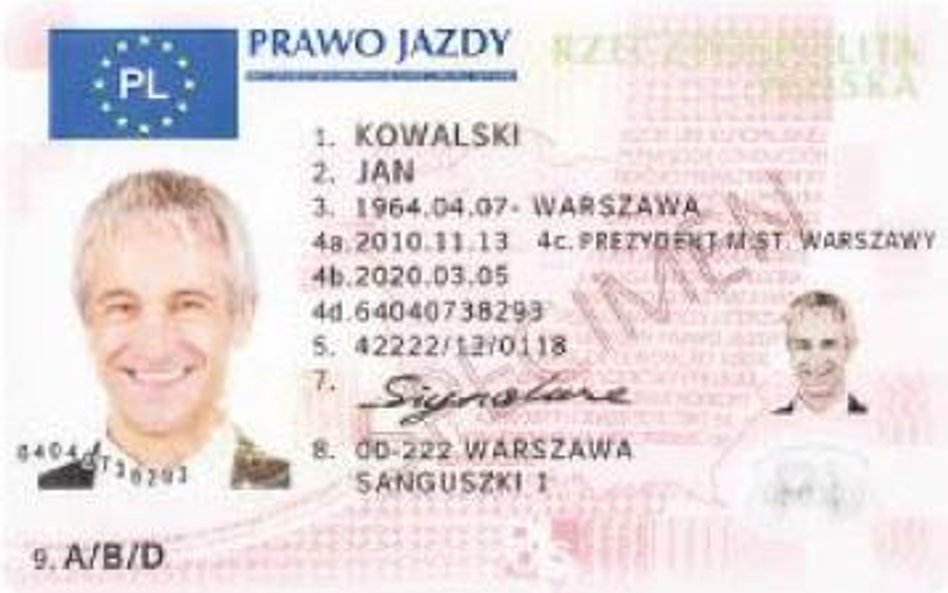 Prawo jazdy tylko na czas określony