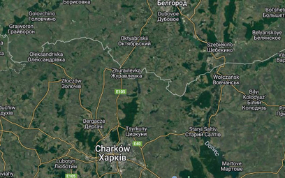 Pogranicze Ukrainy i Rosji w rejonie Charkowa i Biełgorodu