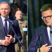 Andrzej Duda, Szymon Hołownia, Donald Tusk