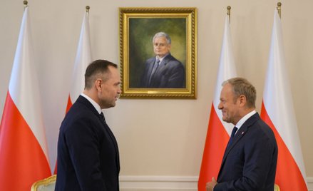 Karol Nawrocki i Donald Tusk