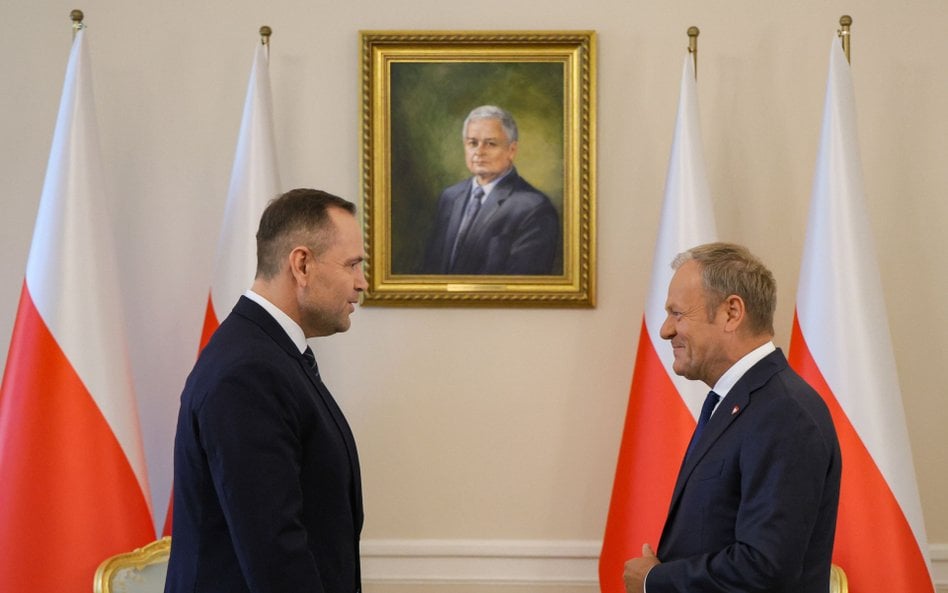 Karol Nawrocki i Donald Tusk