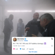 Poseł Konfederacji Grzegorz Braun zgasił gaśnicą menorę chanukową w Sejmie w Warszawie