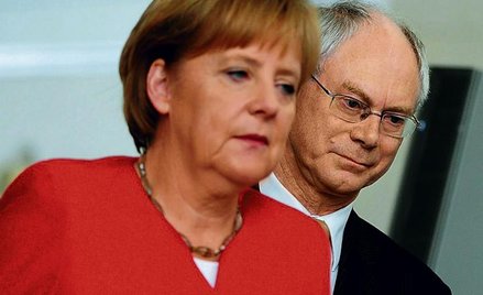 Kanclerz Angela Merkel zapewne nie zaakceptuje wszystkich pomysłów Hermana Van Rompuya