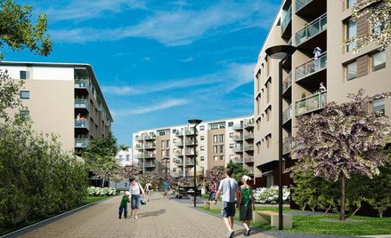 Krakowska inwestycja Fabryka Czekolady – mieszkania chętnie kupują tam zagraniczni klienci.