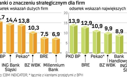 PKO BP popularne wśród firm
