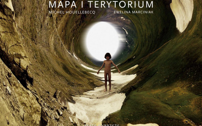Plakat do „Mapy i terytorium”,  najnowszej premiery trójmiejskiego teatru.