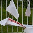 Podarty baner jednego z kandydatów w wyborach na urząd prezydenta RP w Rzeszowie