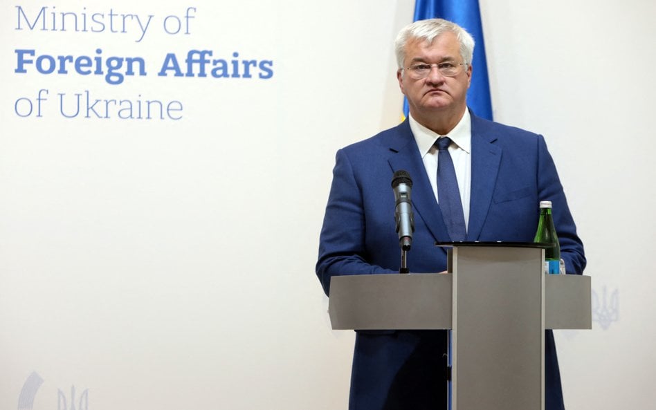 Minister spraw zagranicznych Ukrainy Andrij Sybiha