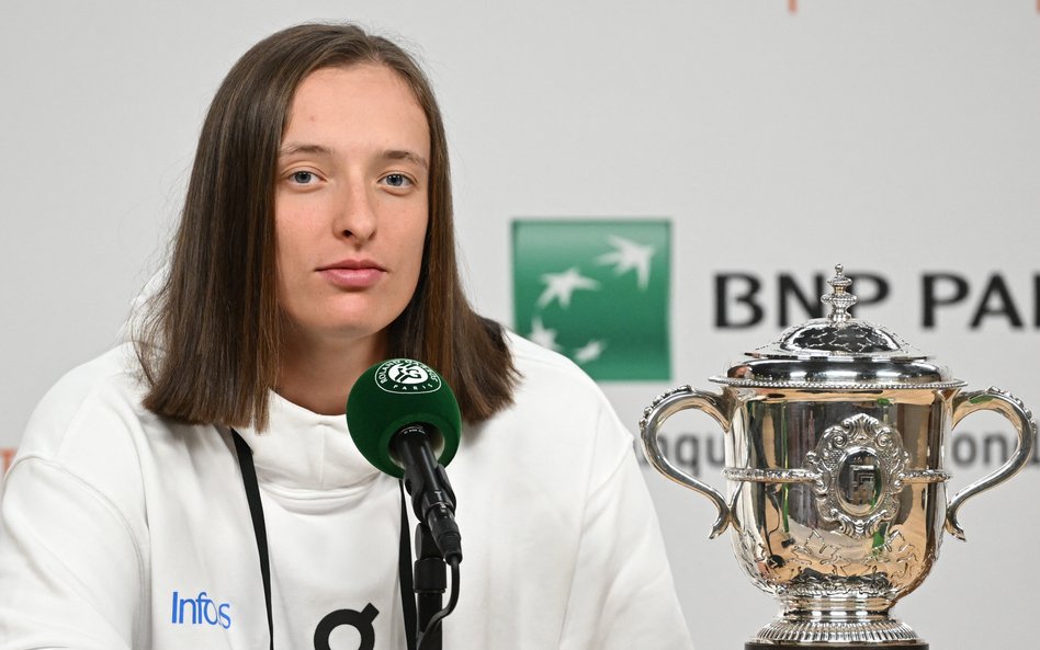Roland Garros. Iga Świątek: Rok temu czułam ulgę i nie umiałam się cieszyć