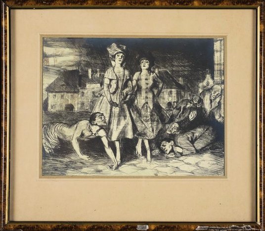 Za 82 tys. zł krakowska Desa sprzedała grafikę Brunona Schulza.