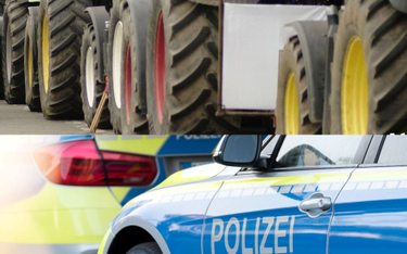 Protesty rolników w Niemczech doprowadziły do wypadków drogowych