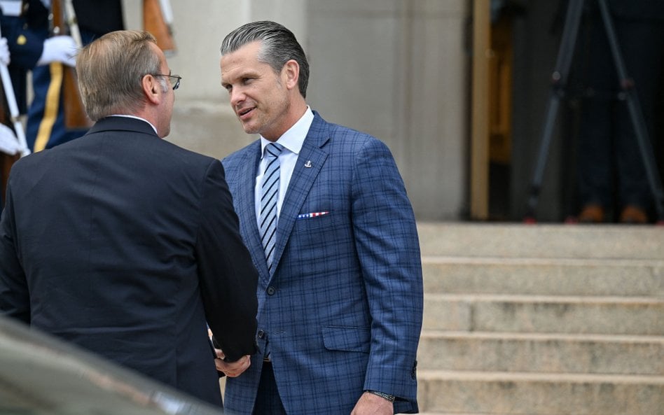 Boris Pistorius i Pete Hegseth