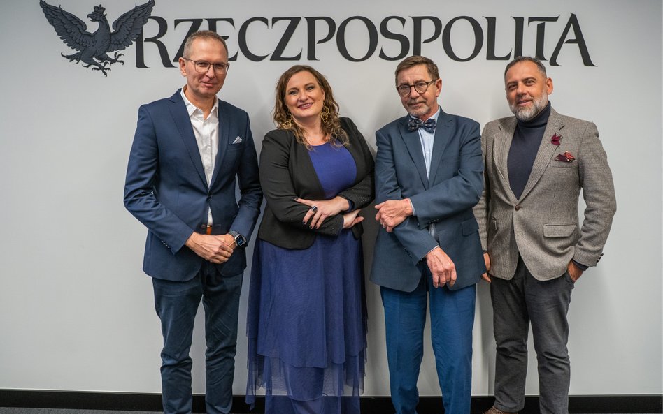 Uczestnicy debaty „Rz”: Paweł Szarkowski, prezes BIG InfoMonitora; prof. Katarzyna Sekścińska, Uniwe