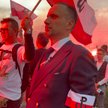 Poseł Suwerennej Polski Janusz Kowalski na Marszu Powstaniu Warszawskiego