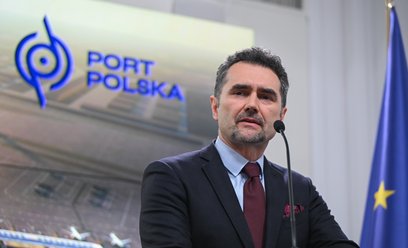 Wiceminister infrastruktury Piotr Malepszak