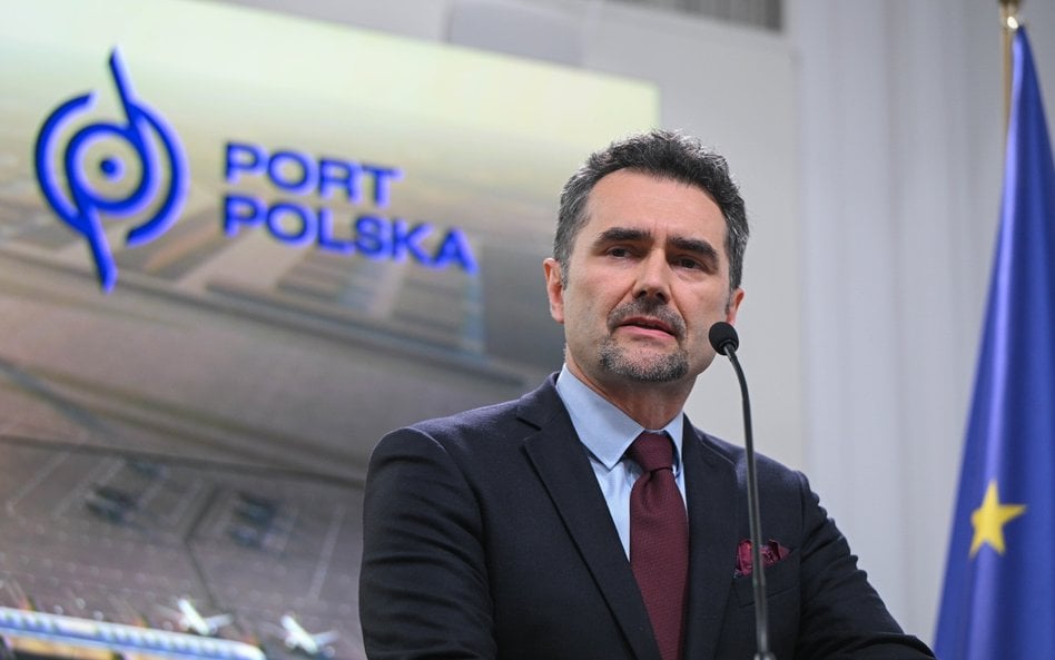 Wiceminister infrastruktury Piotr Malepszak