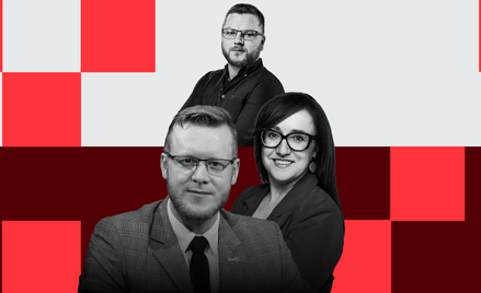 Dr Aleksander Olech z redakcji Defence24 oraz Aleksandra Ptak-Iglewska, dziennikarka ekonomiczna „Rz