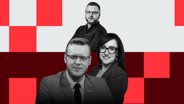 Dr Aleksander Olech z redakcji Defence24 oraz Aleksandra Ptak-Iglewska, dziennikarka ekonomiczna „Rz