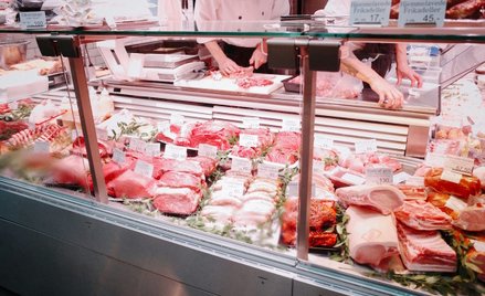 Sklep mięsny w Kopenhadze.