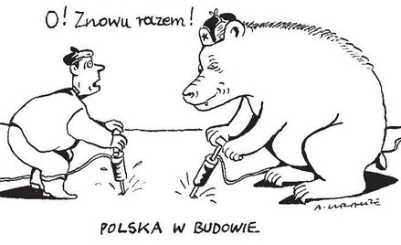 Komentarz rysunkowy. Polska w budowie