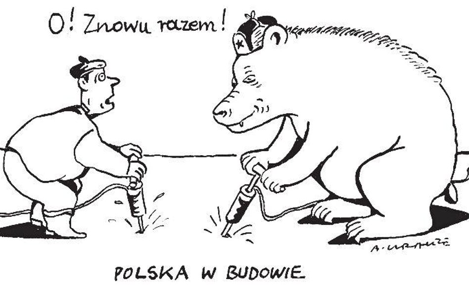 Komentarz rysunkowy. Polska w budowie