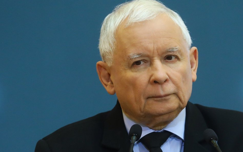 Prezes PiS Jarosław Kaczyński