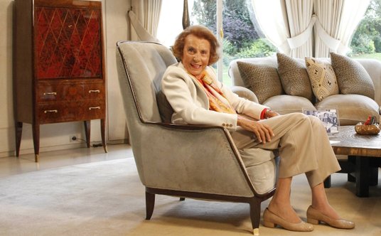Relacja Liliane Bettencourt z córką Françoise nie była łatwa.