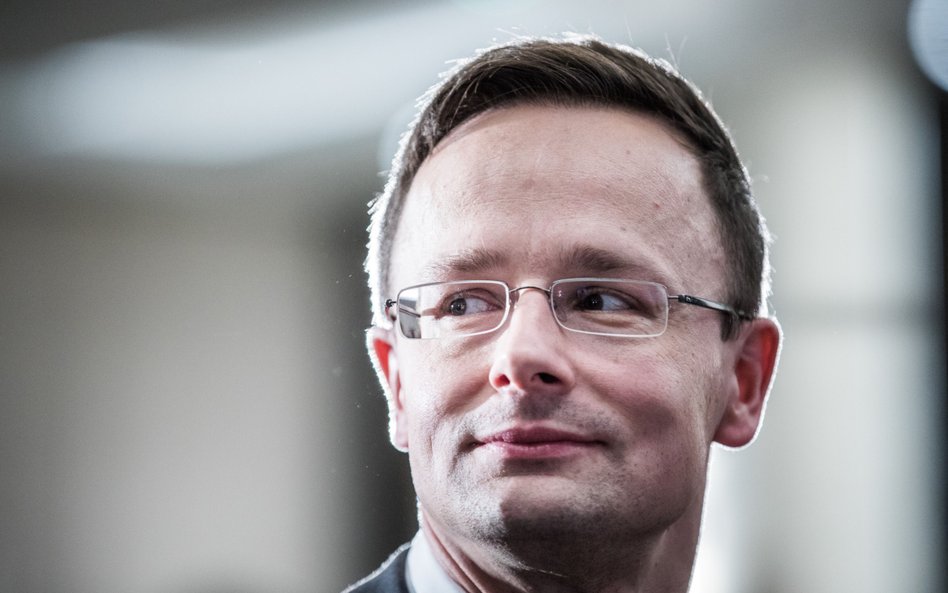 Szef węgierskiego MSZ Peter Szijjártó