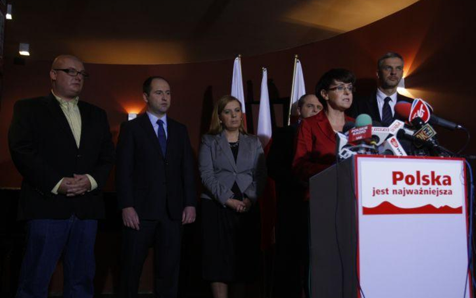 Na konferencję posłanka zaprosiła dziennikarzy do Hotelu Europejskiego