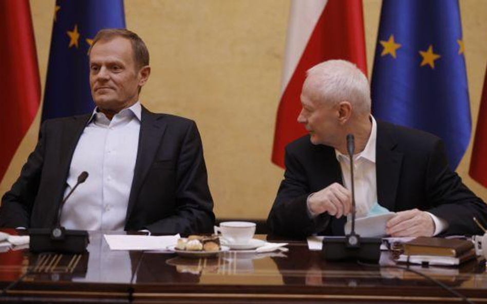 Donald Tusk i Michał Boni