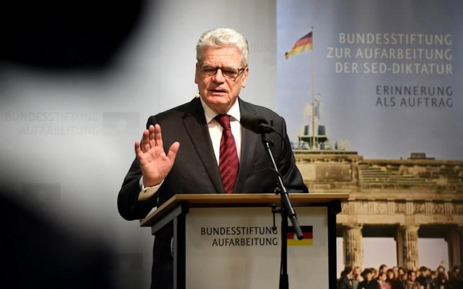 Prezydent Niemiec Joachim Gauck