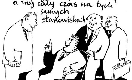 Komentarz rysunkowy. Kolesie przychodzą i odchodzą