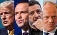 Donald Trump, Karol Nawrocki, Wołodymyr Zełenski, Donald Tusk