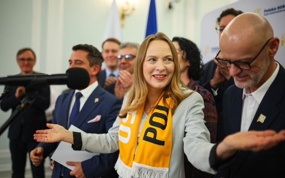 Przewodnicząca partii Polska 2050, minister funduszy i polityki regionalnej Katarzyna Pełczyńska-Nał