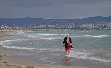 Plaża w Anapie w Krasnodarskim Kraju