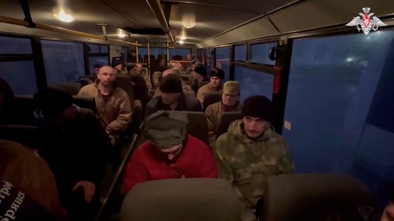 Zwolnieni przez Ukrainę rosyjscy żołnierze