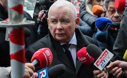 Prezes PiS Jarosław Kaczyński