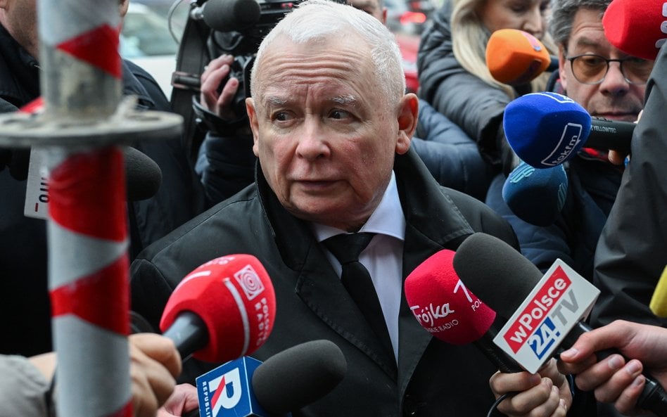 Prezes PiS Jarosław Kaczyński