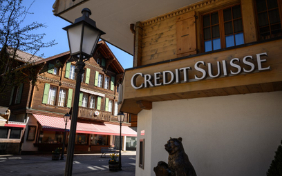 Duża strata Credit Suisse