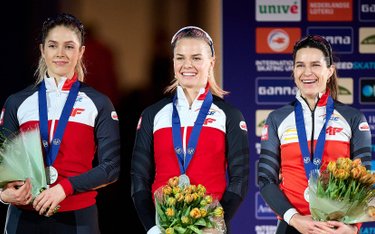Iga Wojtasik, Karolina Bosiek i Angelika Wójcik zdobyły w Heerenveen srebrne medale mistrzostw Europ
