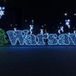 Polacy lubią świąteczną iluminację. Na zdjęciu fragment z Warszawy